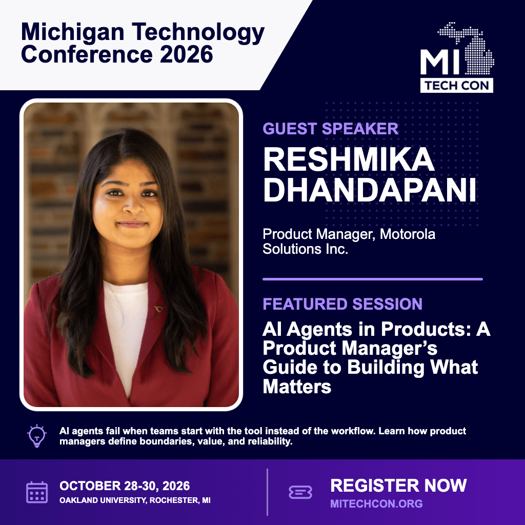 Social share image for AI Agents in Products: A Product Manager’s Guide to Building What Matters at MITechCon 2026