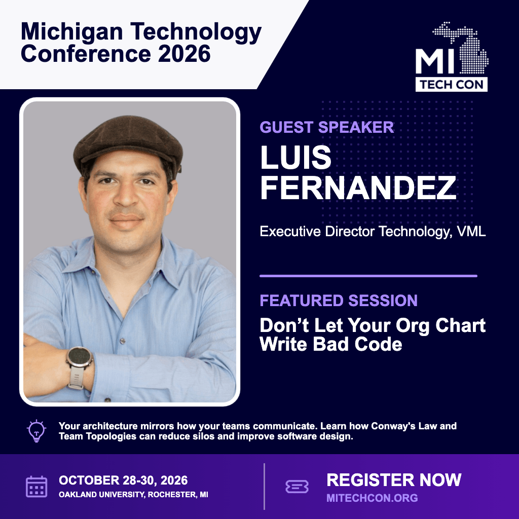 Social share image for Don’t Let Your Org Chart Write Bad Code at MITechCon 2026